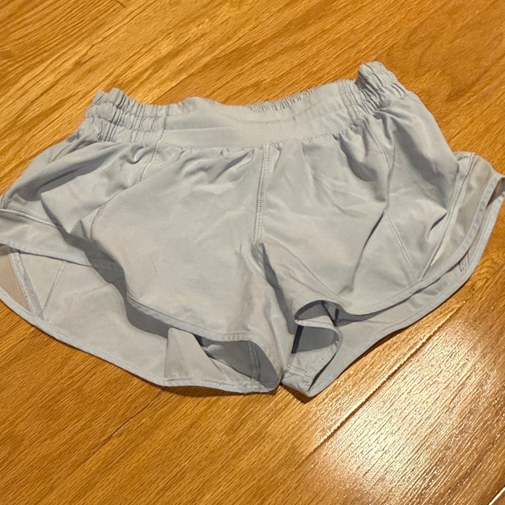 lululemon athletica Serene Blue Hotty Hot Athletic Shorts